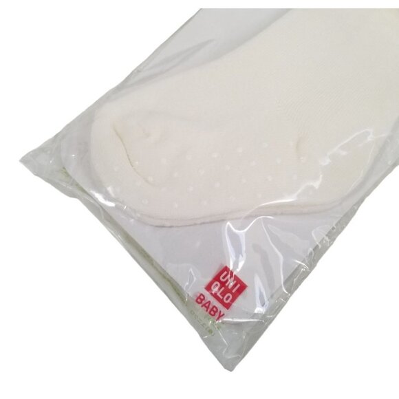 NWT UNIQLO Baby‎ Gripped Footed Stockings Size 18-24M Color Off White - Picture 3 of 6